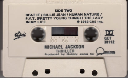 Michael Jackson – Thriller (Used cassette)