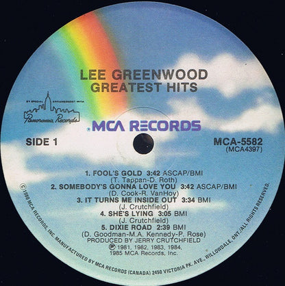 Lee Greenwood – Greatest Hits (Used vinyl)