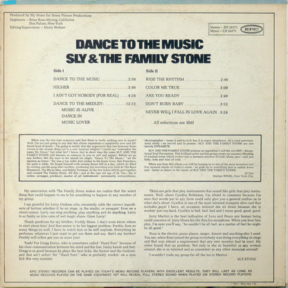 Sly & The Family Stone – Dance To The Music (Used vinyl)