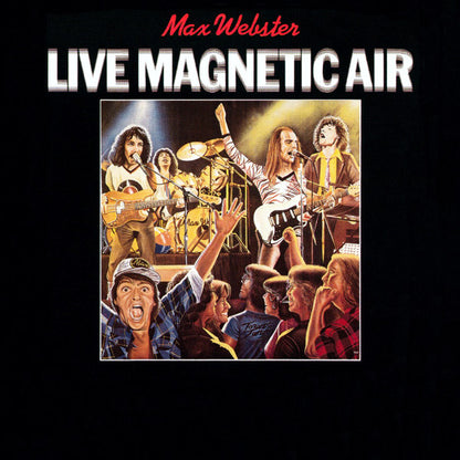 Max Webster – Live Magnetic Air (Used vinyl)