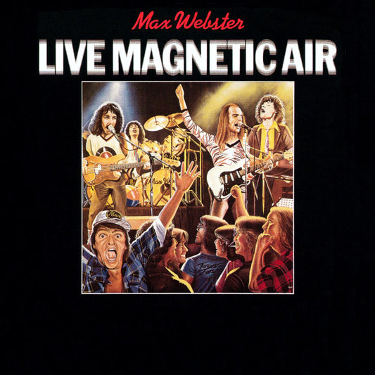 Max Webster – Live Magnetic Air (Used vinyl)