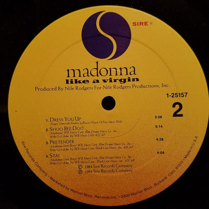 Madonna – Like A Virgin (Used vinyl)