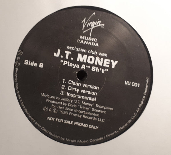 Snoop Dogg / JT Money ‎– Buck 'Em / Playa A** Sh*t (Used vinyl)