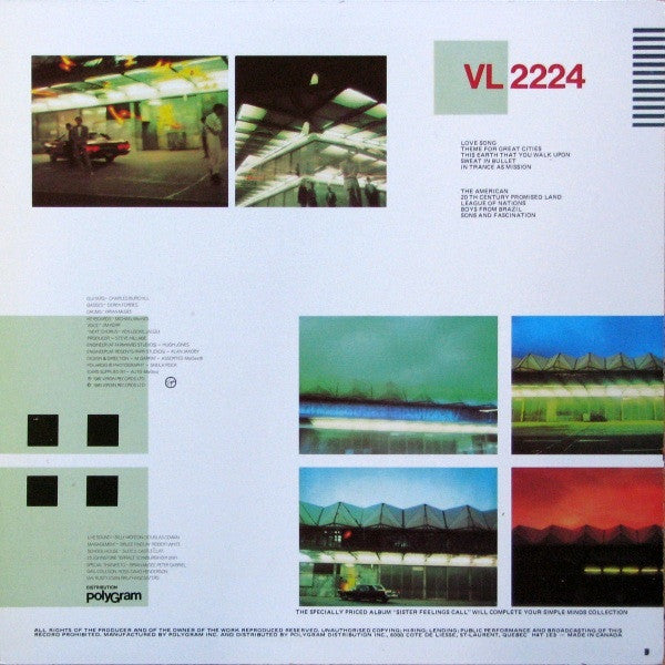 Simple Minds – Sons And Fascination (Used vinyl)