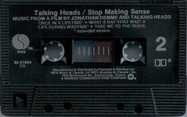 Talking Heads – Stop Making Sense (Used cassette)