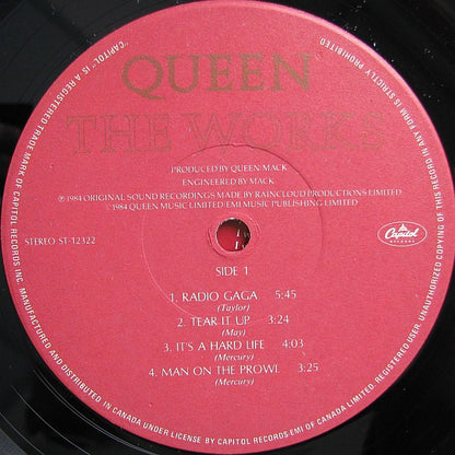 Queen – The Works (Used vinyl)