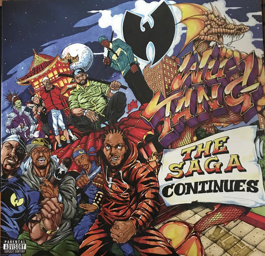 Wu-Tang – The Saga Continues (Used limited edition blue vinyl)