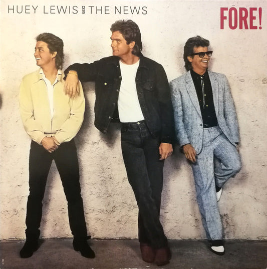 Huey Lewis And The News – Fore! (Used vinyl)