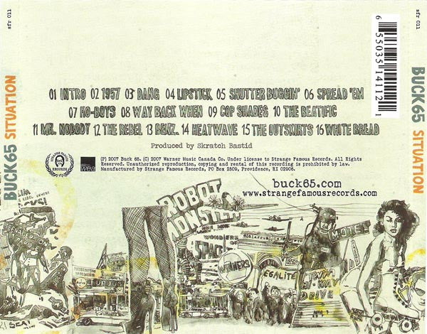 Buck 65 – Situation (Used CD)