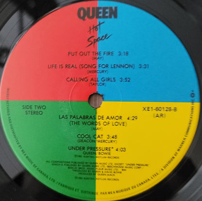 Queen – Hot Space (Used vinyl)