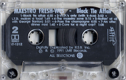 Maestro Fresh-Wes – The Black Tie Affair (Used cassette)