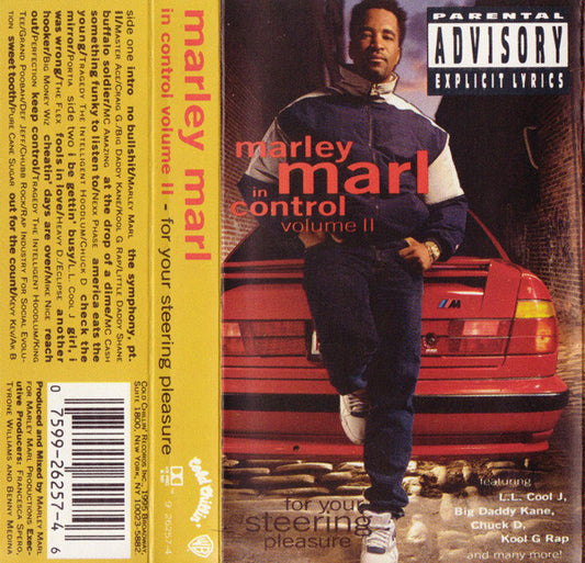 Marley Marl – In Control Volume II (For Your Steering Pleasure) (Used cassette)