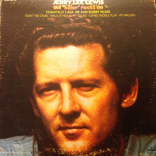 Jerry Lee Lewis – The "Killer" Rocks On (Used vinyl)