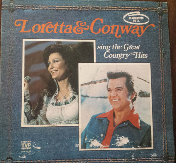 Loretta & Conway – Sing The Great Country Hits (Used vinyl)