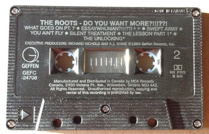 The Roots ‎– Do You Want More?!!!??! (Used cassette)