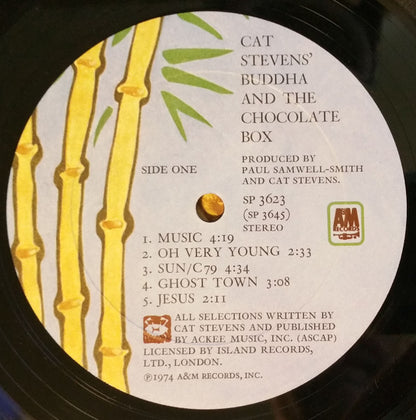 Cat Stevens – Buddha And The Chocolate Box (Used vinyl)