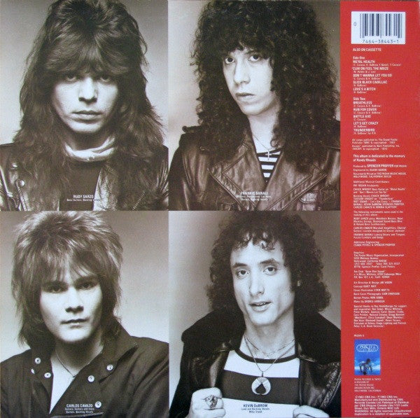 Quiet Riot – Metal Health (Used vinyl)