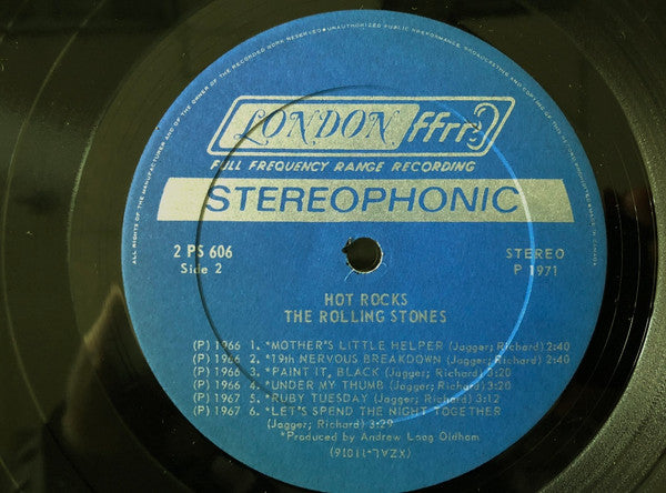 The Rolling Stones – Hot Rocks 1964-1971 (Used vinyl)