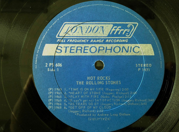 The Rolling Stones – Hot Rocks 1964-1971 (Used vinyl)