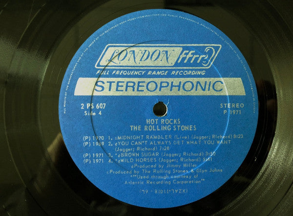 The Rolling Stones – Hot Rocks 1964-1971 (Used vinyl)