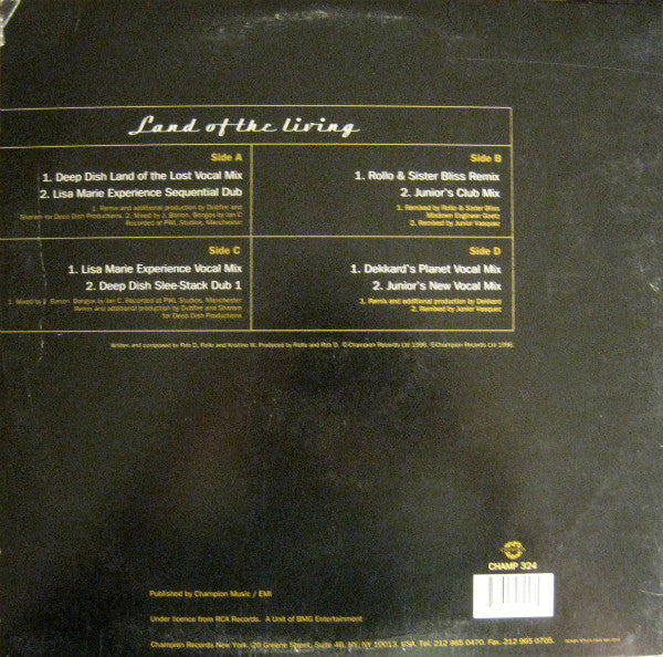 Kristine W – Land Of The Living (Used vinyl)