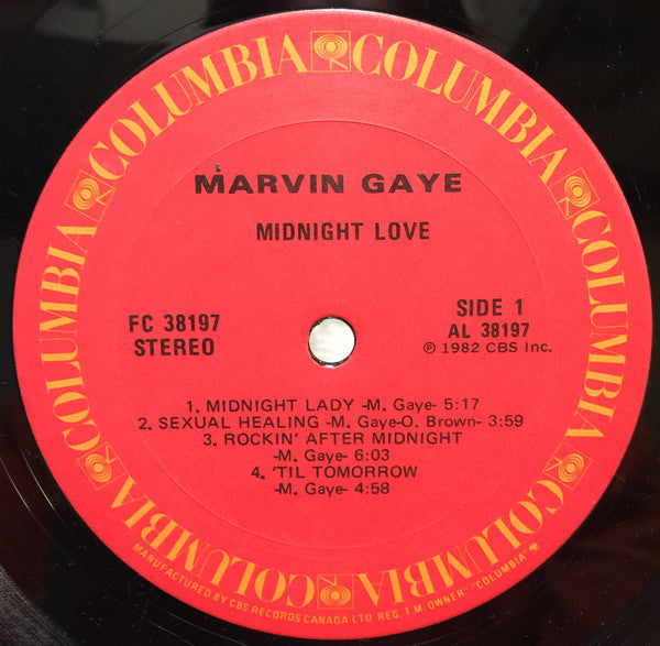 Marvin Gaye – Midnight Love (Used vinyl)