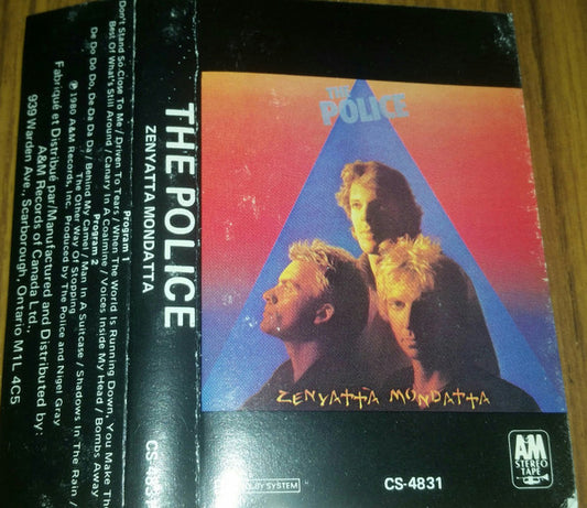 The Police – Zenyatta Mondatta (Used cassette)