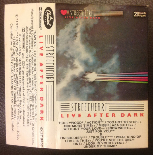 Streetheart – Live After Dark (Used cassette)