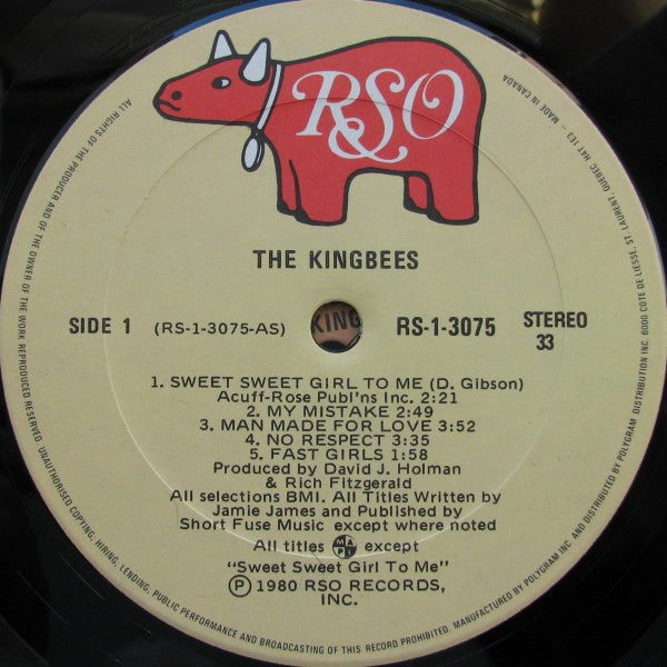 The Kingbees – The Kingbees (Used vinyl)