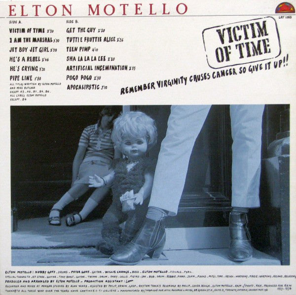 Elton Motello – Victim Of Time (Used vinyl)
