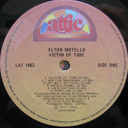 Elton Motello – Victim Of Time (Used vinyl)