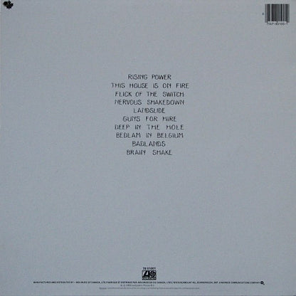 AC/DC – Flick Of The Switch (Used vinyl)