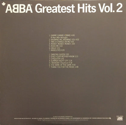 ABBA – Greatest Hits Vol. 2 (Used vinyl)