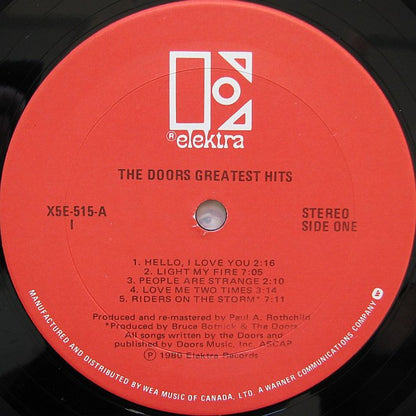 The Doors – Greatest Hits (Used vinyl)