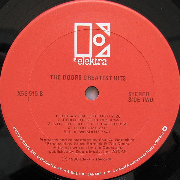 The Doors – Greatest Hits (Used vinyl)
