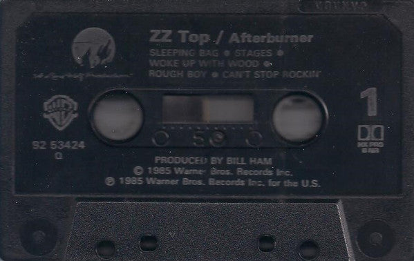 ZZ Top – Afterburner (Used cassette)