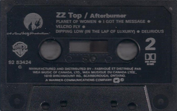 ZZ Top – Afterburner (Used cassette)