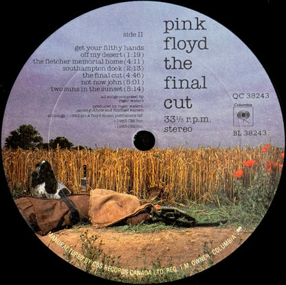 Pink Floyd – The Final Cut (Used vinyl)