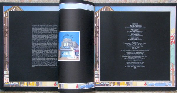 Led Zeppelin – The Soundtrack From The Film The Song Remains The Same (Used vinyl)