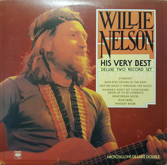 Willie Nelson – His Very Best 2LP (Used vinyl)