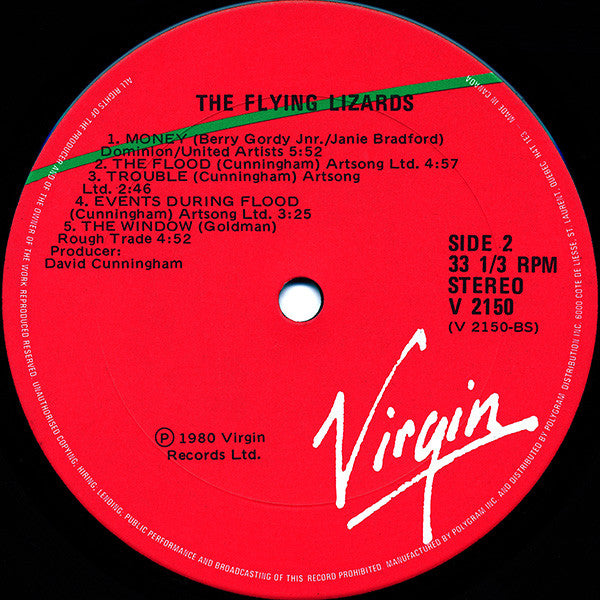 The Flying Lizards – The Flying Lizards (Used vinyl)