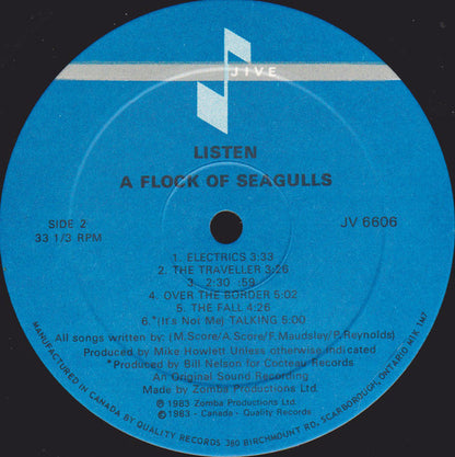 A Flock Of Seagulls – Listen (Used vinyl)
