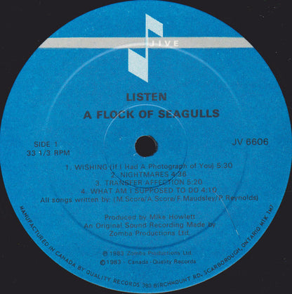 A Flock Of Seagulls – Listen (Used vinyl)