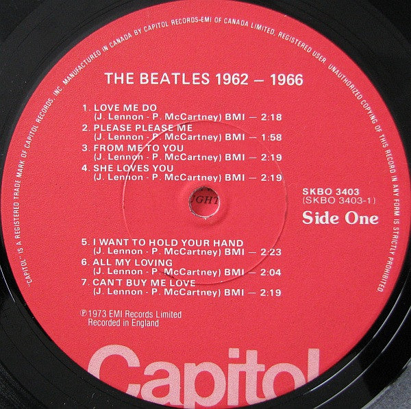 The Beatles – 1962-1966 (Used vinyl)