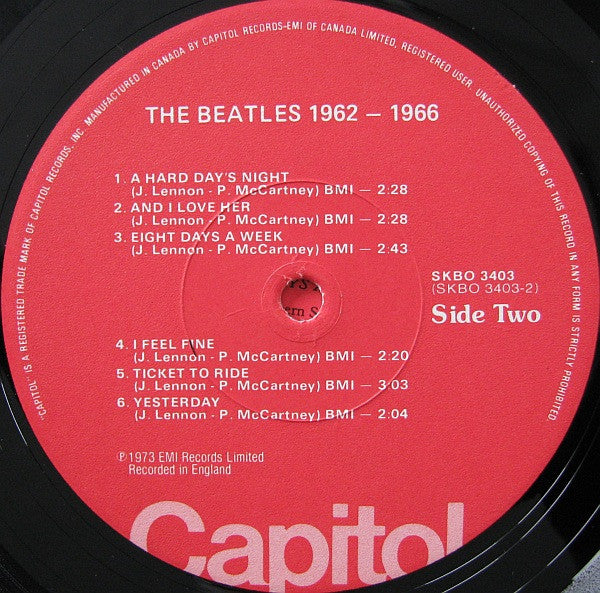 The Beatles – 1962-1966 (Used vinyl)