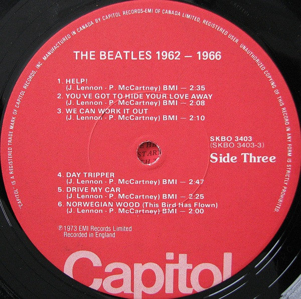 The Beatles – 1962-1966 (Used vinyl)