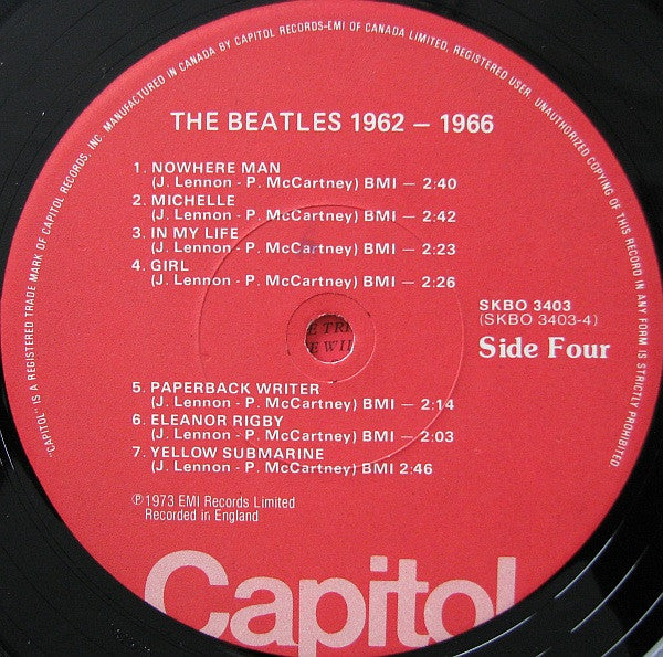 The Beatles – 1962-1966 (Used vinyl)