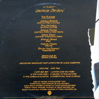 George Benson – In Flight (Used vinyl)