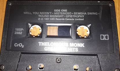 Thelonious Monk – Monk's Greatest Hits (Used cassette)