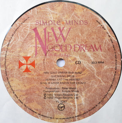 Simple Minds – New Gold Dream (81-82-83-84) (Used vinyl)